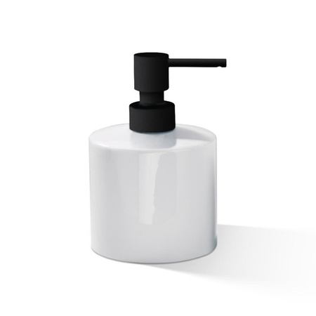 Dozownik mydła Decor Walther Biała porcelana Chrom