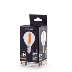 LED Bulb Pear 4W E14 set of 4