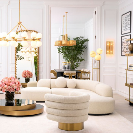 Lampa stojąca Fiori - Eichholtz - My Honey Home