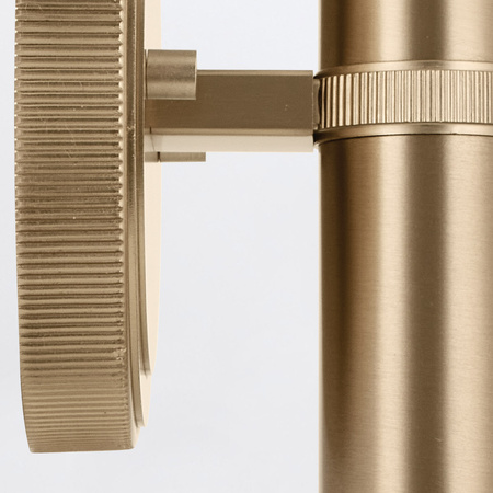 Kinkiet Torche - 2 źródła światła - Szampański brąz