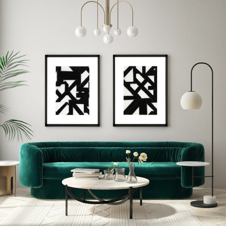 GRAFIKA TOPOGRAPHIC IV - 75 x 90 CM - MY HONEY HOME