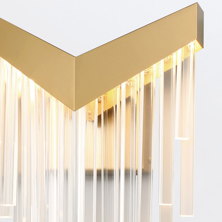 Kinkiet Vivien - Szczotkowane złoto