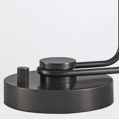 Lampa stołowa Wynwood - 1 źródło światła - Miejski brąz