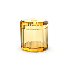 KRISTALL Pudełko na chusteczki Decor Walther Bursztyn