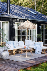 DONICA ANNA FLOWER - JASNOSZARA - 52 x 52 x 59.5 CM - LENE BJERRE - MY HONEY HOME