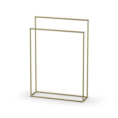 Stojak na ręcznik Decor Walther złoto 24-karatowe