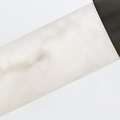 Duży kinkiet LED Ibiza - Oksydowana czerń