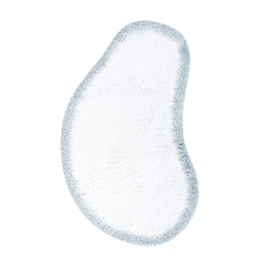 Dywan Kąpielowy Graccioza Maiko 60x100 cm White/Sea Mist Antybakteryjny