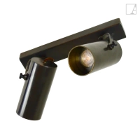 Lampa kierunkowa Authentage Tubelum o szerokości 100 cm