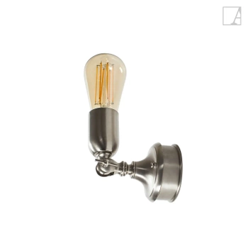 Lampa ścienna Authentage Filou na okrągłej podstawie