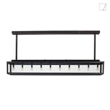 Lampa wisząca Authentage Vitrine petite na długiej rurze