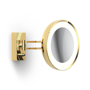 Lusterko kosmetyczne podświetlane Decor Walther złoto 24-karatowe