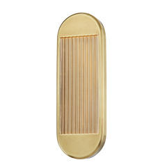 Średni kinkiet LED Palais - Vintage mosiądz