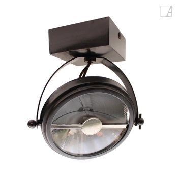 Lampa kierunkowa Authentage Centonze na kwadratowej podstawie