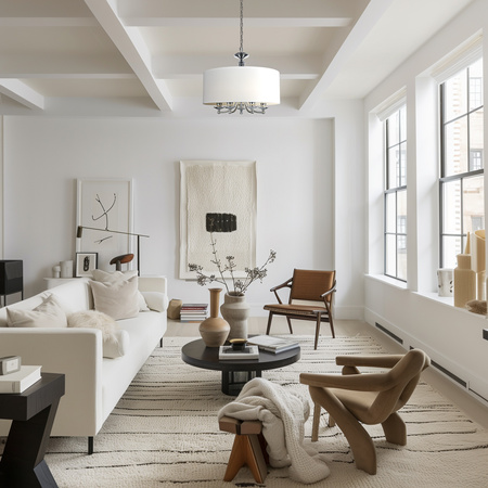 Lampa wisząca ABU DHABI P05406CH-WH