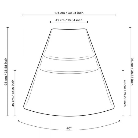 Modular Sofa Lindau outside corner