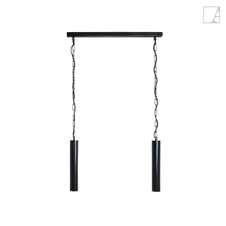 Lampa wisząca Authentage Tubelum o szerokości 150 cm - 4 źródła światła – 40 cm