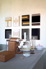 EKSPRES KAPSUŁKOWY - BEŻOWY - 12 x 33 x 24 CM - GIOBAGNARA - MY HONEY HOME