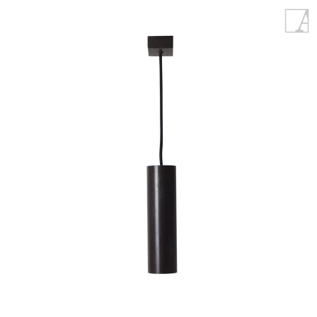 Lampa wisząca Authentage Tubelum na kwadratowej podstawie