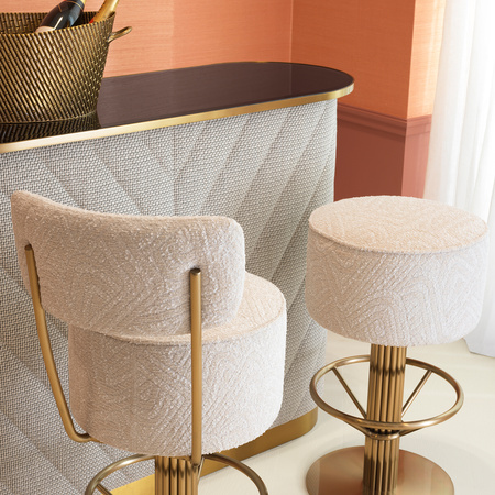 Hoker barowy Carleton z oparciem Eichholtz