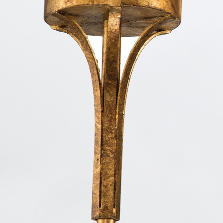 Żyrandol Sawgrass - 3 źródła światła - Płatkowe złoto