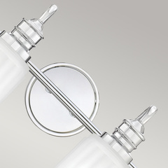 Kinkiet Swell - 4 źródła światła - Polerowany chrom