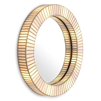 Lustro Monari antique brass finish Eichholtz