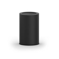 Kosz na śmieci Decor Walther Czarny mat