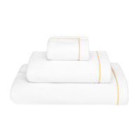 Ręcznik Graccioza Continental 30x30 cm White/Gold
