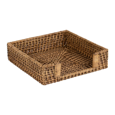 PLECIONY POJEMNIK EDNA - 19x19xH.5CM - COTE TABLE - MY HONEY HOME