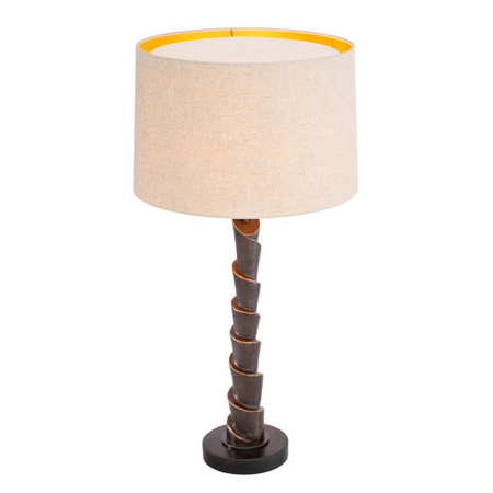 Lampa stołowa Riverbank bronze highlight finish incl shade Eichholtz