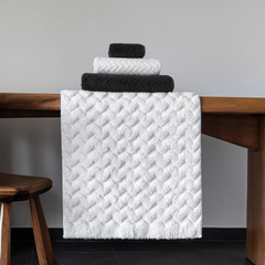 DYWAN KĄPIELOWY White 50 x 80 CM HAMILTON - GRACCIOZA - MY HONEY HOME