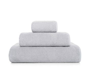 Ręcznik Graccioza Bee Waffle 30x30 cm Silver