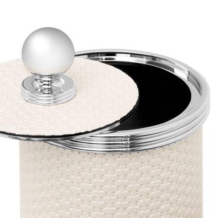 POJEMNIK AMALFI - CHROM - 8.5 x 14 cm - GIOBAGNARA - MY HONEY HOME