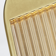 Średni kinkiet LED Palais - Vintage mosiądz