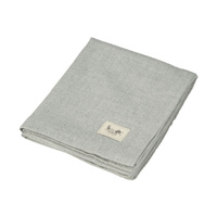 PLED DLA DZIECKA 100% BABY ALPAKA - SREBRNY - 100 x 80 CM - MY ALPACA - MY HONEY HOME