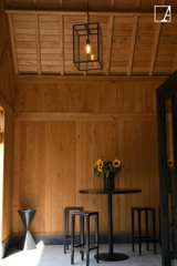 Lampa wisząca Authentage Vitrine latarnia - 1 źródło światła