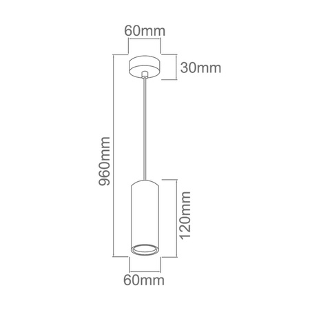 Lampa wisząca Kika S 120