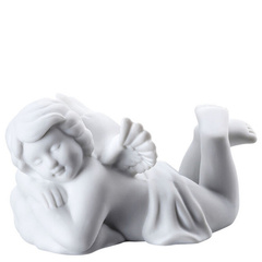 Anioł duży leżący na chmurce