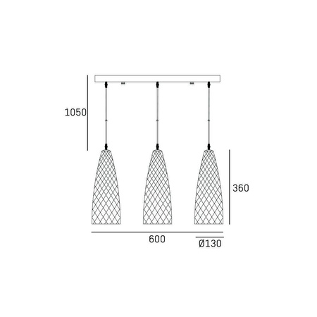 Lampa wisząca HAVANA - My Honey Home