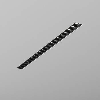 RAFTER points 27 LED L930 50° wpuszczany biały struktura + optyka: czarny