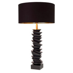 Lampa stołowa Eichholtz Lorieux bronze finish z abażurem