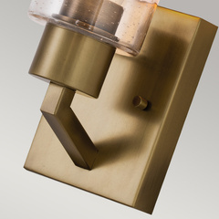 Kinkiet Deryn - 1 źródło światła - Naturalny mosiądz