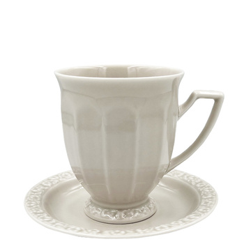 Kubek z podstawkiem Maria en Vogue Sand