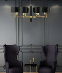 LAMPA WISZĄCA MODESTO - POLEROWANY MOSIĄDZ- KUTEK MOOD - MY HONEY HOME