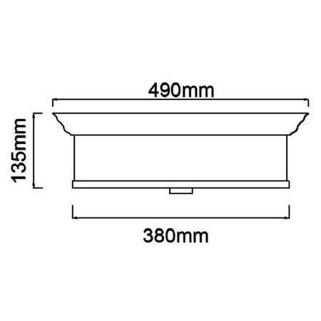 Plafon Famburo PL Gold 49