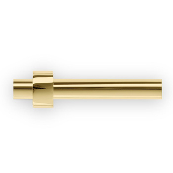 Uchwyt na papier toaletowy Decor Walther pojedynczy złoto 24-karatowe