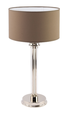 LAMPA STOŁOWA BOLT - NIKLOWANY MOSIĄDZ- KUTEK MOOD - MY HONEY HOME