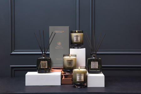 ŚWIECA ZAPACHOWA METALLIQUE TRUFFLE D ORIENT - 11X8.5CM - STONEGLOW - MY HONEY HOME