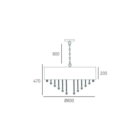 Lampa wisząca SINGAPORE - My Honey Home